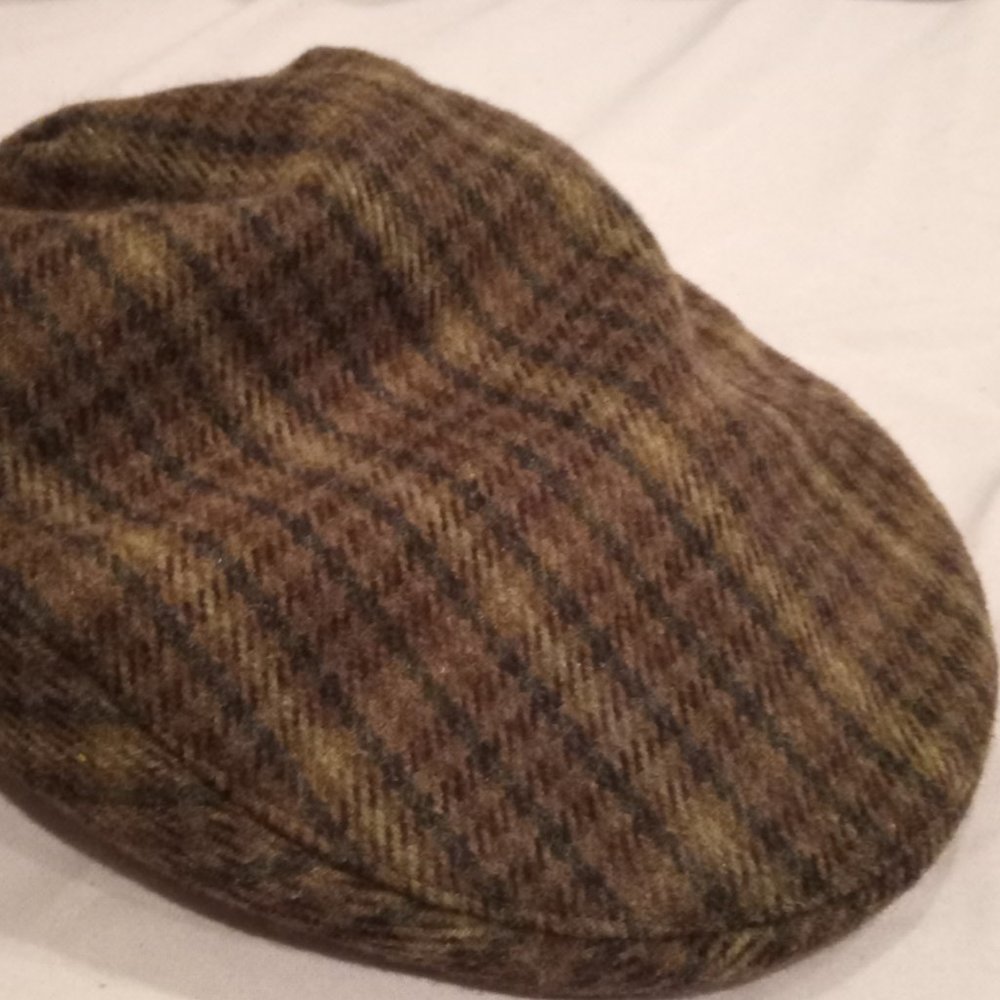 Mens Lids L/XL Wool Newsboy Cap